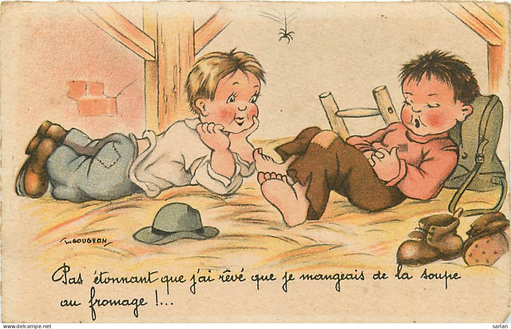 Illustration De GOUGEON ( Style Germaine Bouret ) , * 407 48 - Gougeon