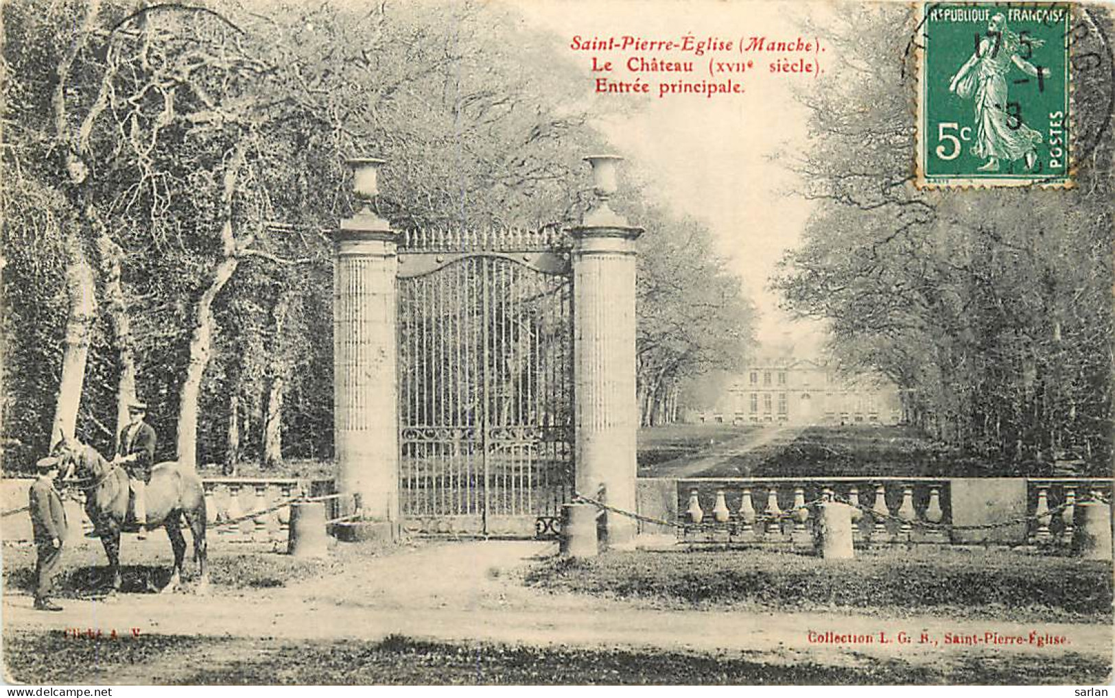 50 , ST PIERRE L'EGLISE , Le Chateau , * 414 19 - Saint Pierre Eglise