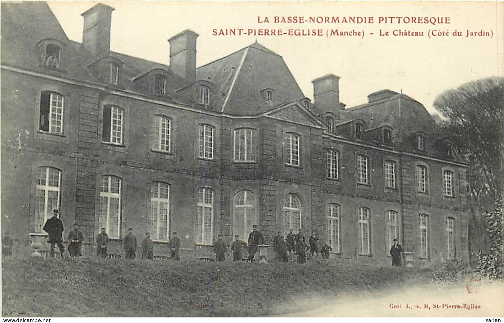 50 , ST PIERRE L'EGLISE , Le Chateau , * 414 24 - Saint Pierre Eglise