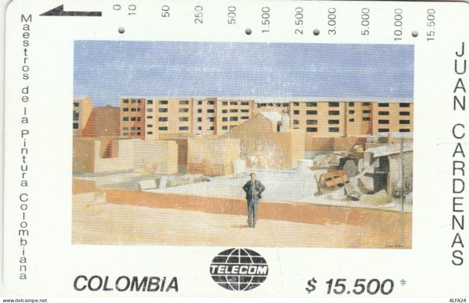 PHONE CARD COLOMBIA  (E109.31.4 - Kolumbien