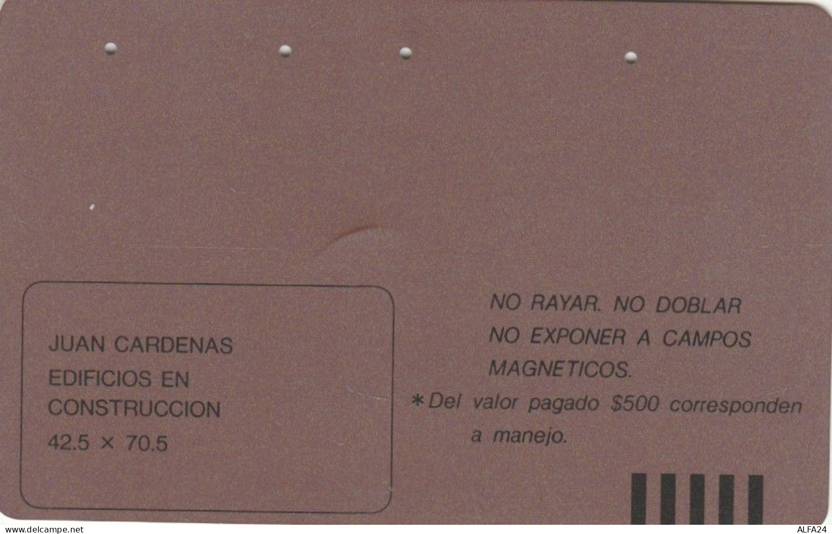 PHONE CARD COLOMBIA  (E109.31.4 - Colombia