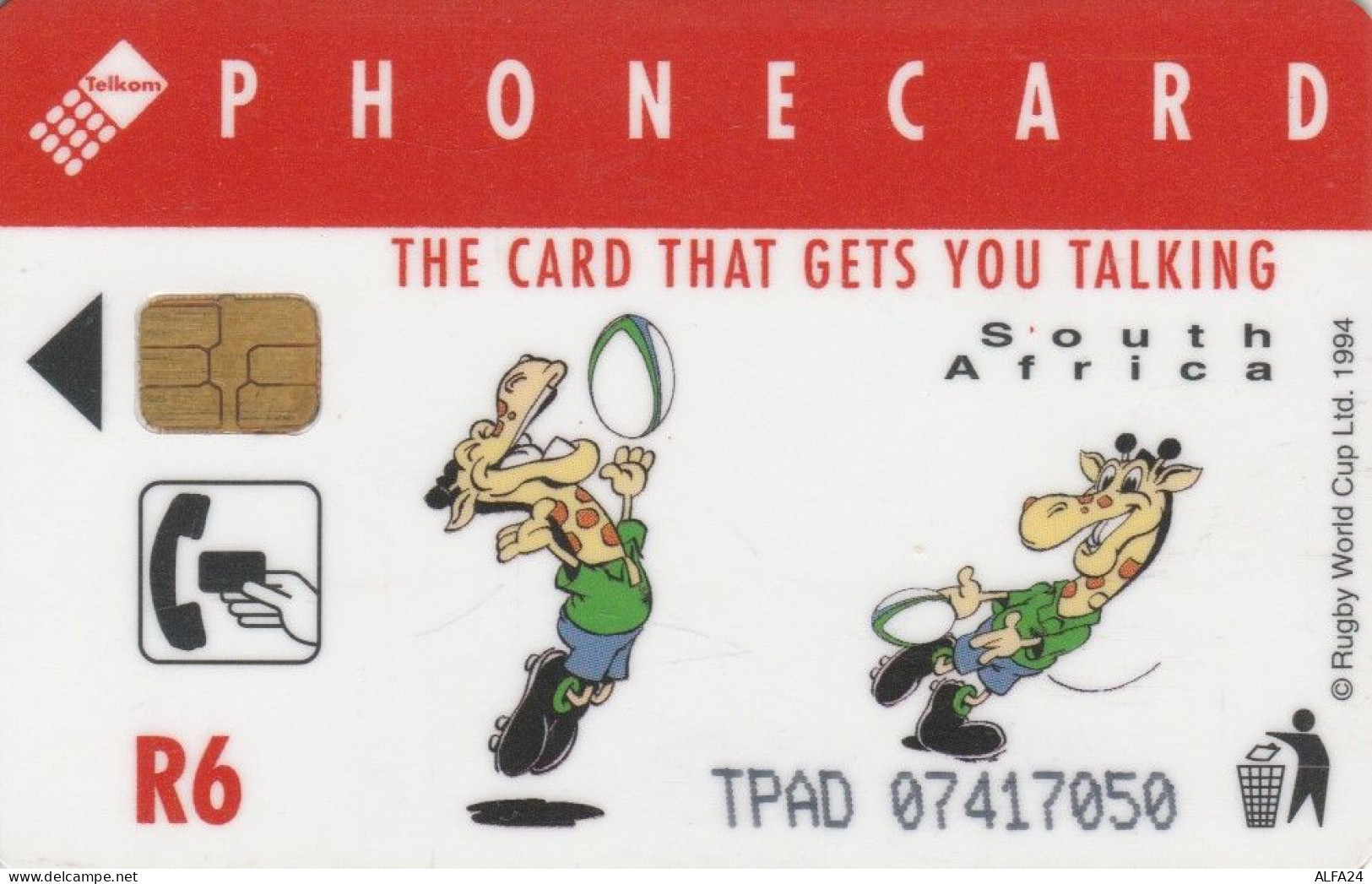 PHONE CARD SUDAFRICA  (E109.29.3 - Afrique Du Sud