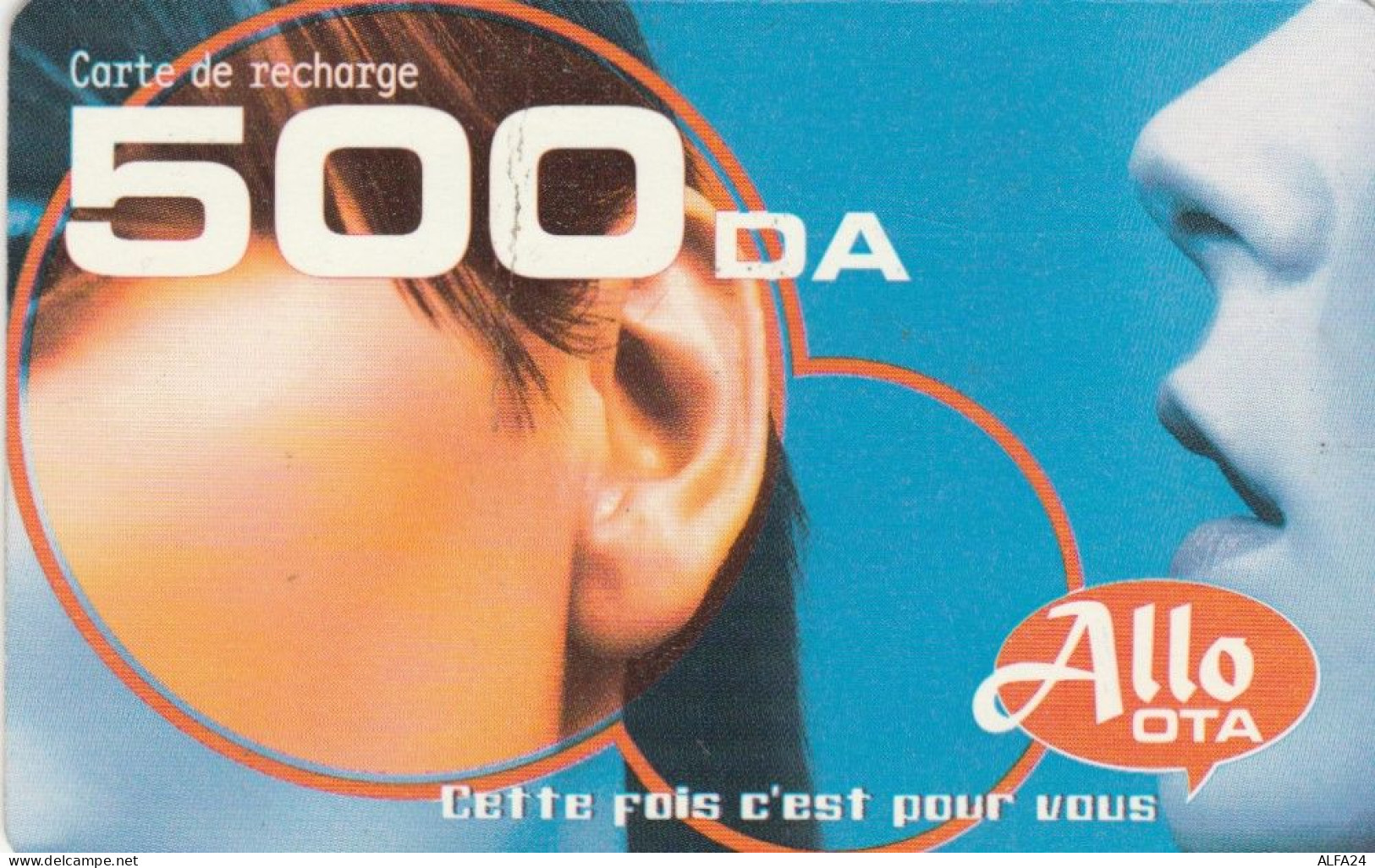 PREPAID PHONE CARD ALGERIA  (E109.28.8 - Algerije