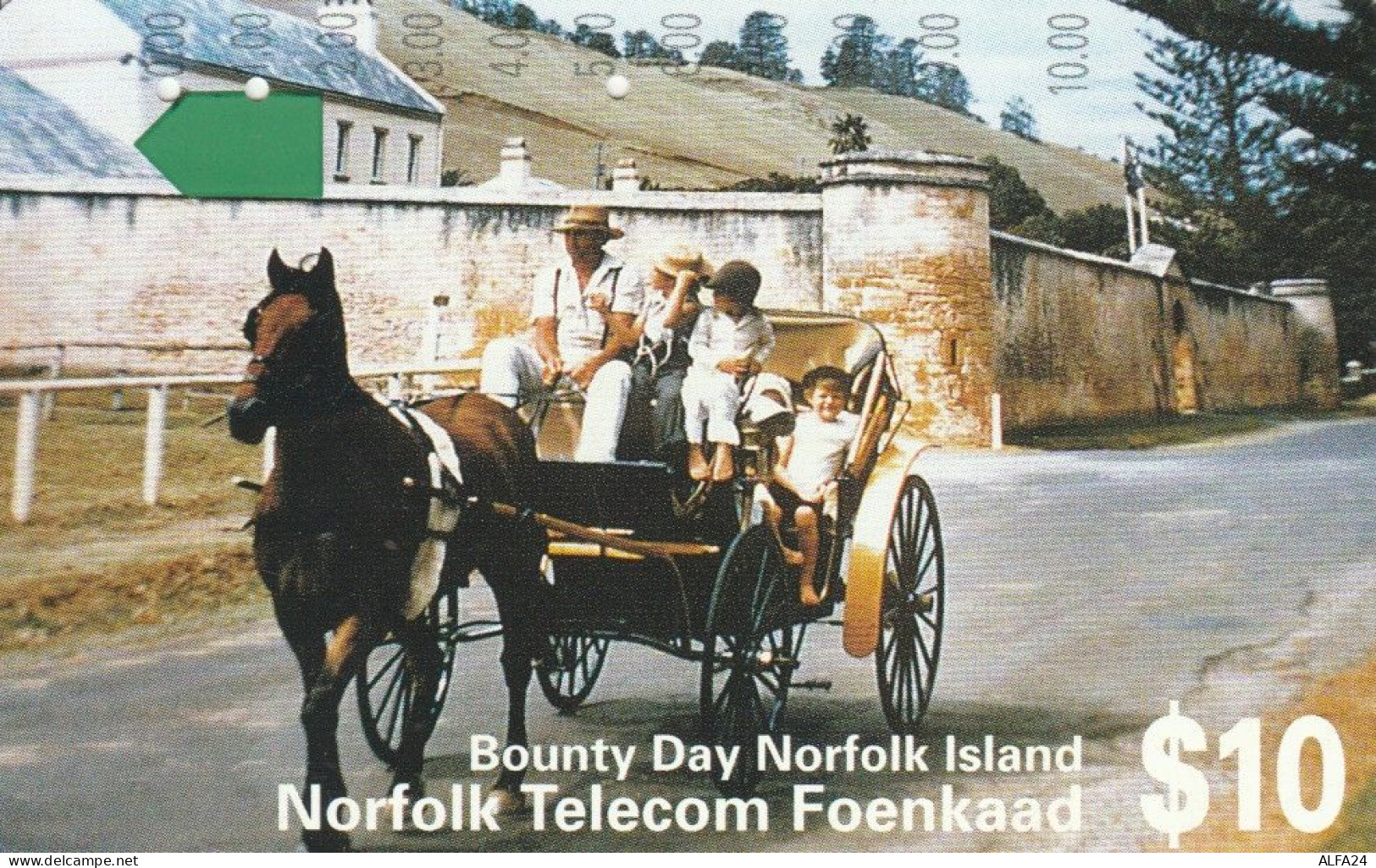 PHONE CARD ISOLE NORFOLK  (E109.26.7 - Isola Norfolk