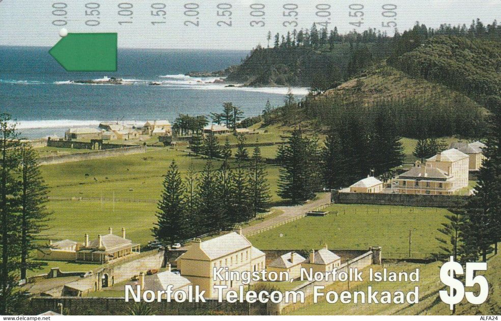 PHONE CARD ISOLE NORFOLK  (E109.26.3 - Norfolkinsel