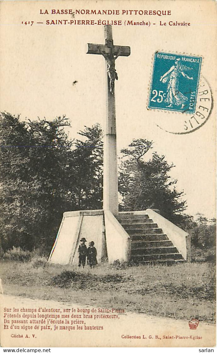 50 , ST PIERRE L'EGLISE , Le Calvaire , * 414 32 - Saint Pierre Eglise