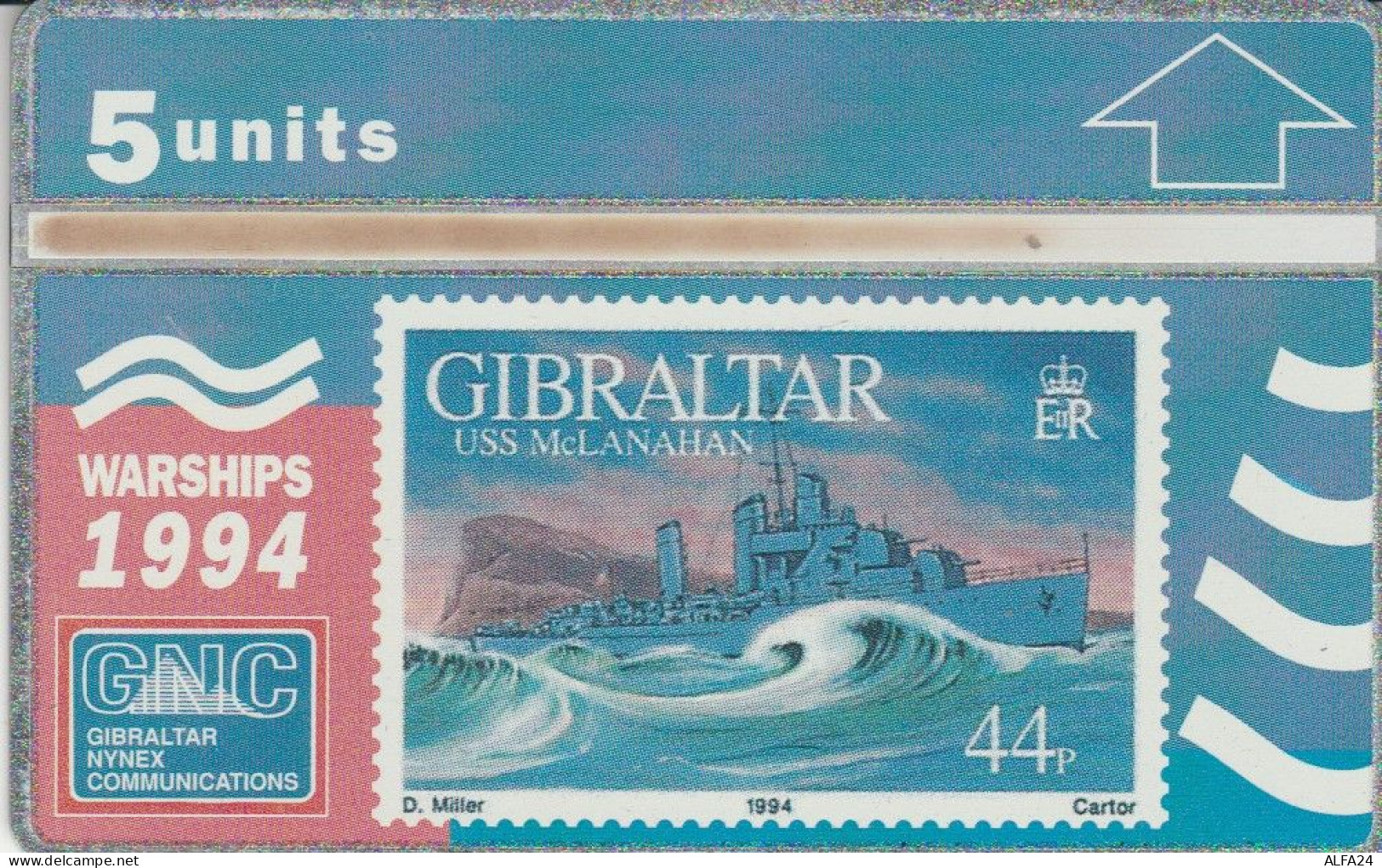 PHONE CARD GIBILTERRA TIR.3000  (E109.24.2 - Gibraltar