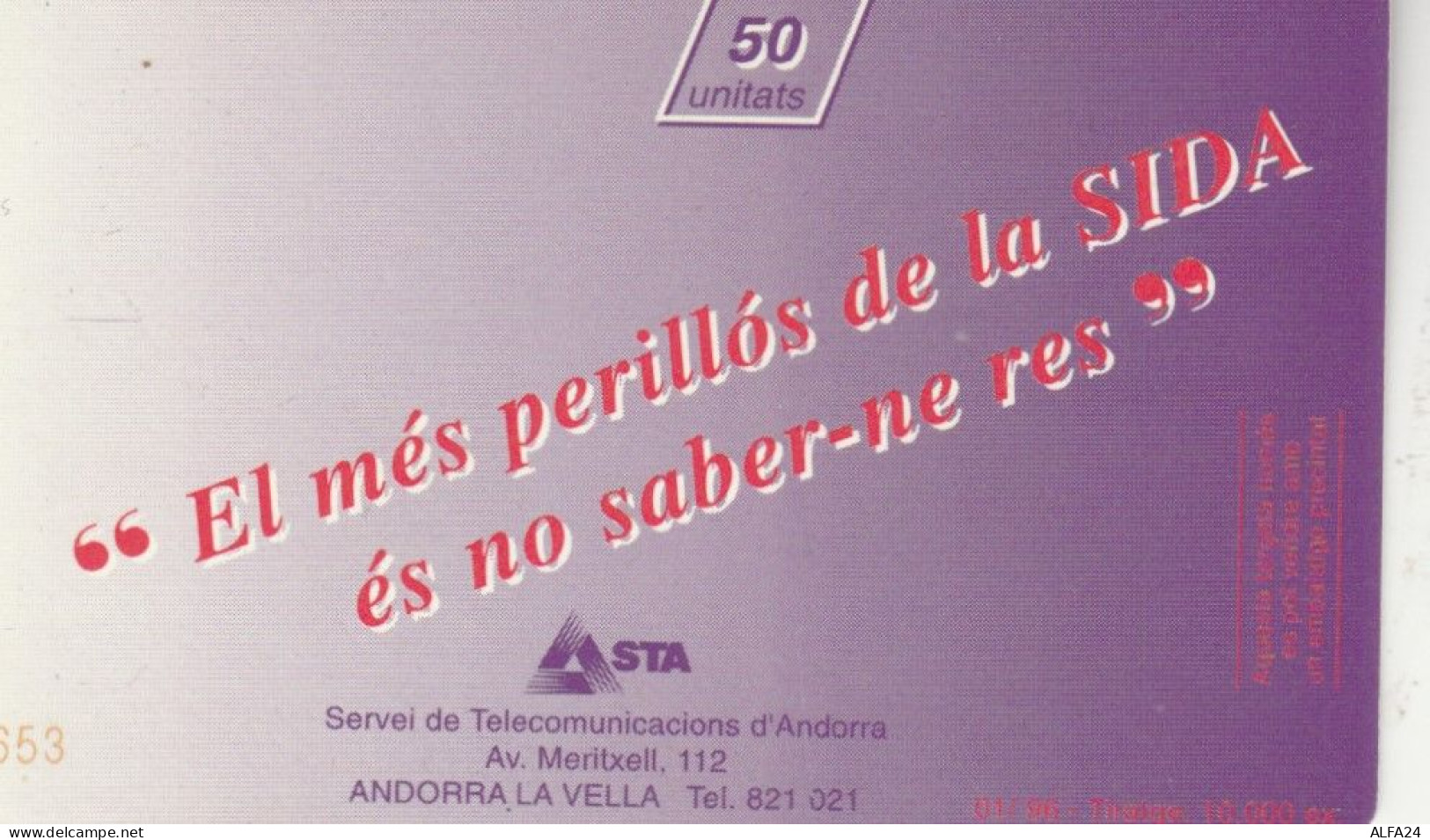 PHONE CARD ANDORRA  (E109.25.1 - Andorra