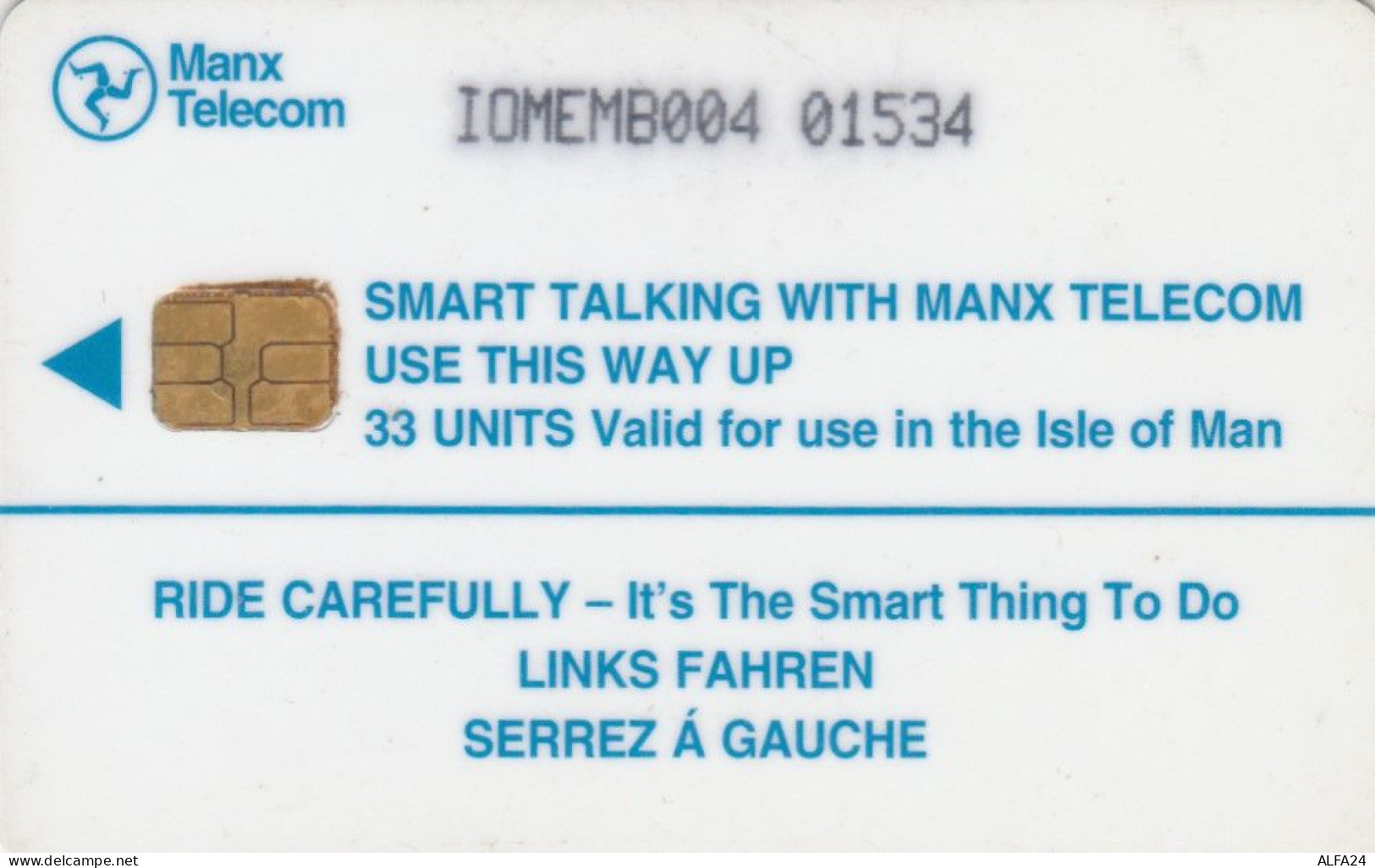 PHONE CARD ISLE OF MAN  (E109.21.8 - Man (Ile De)