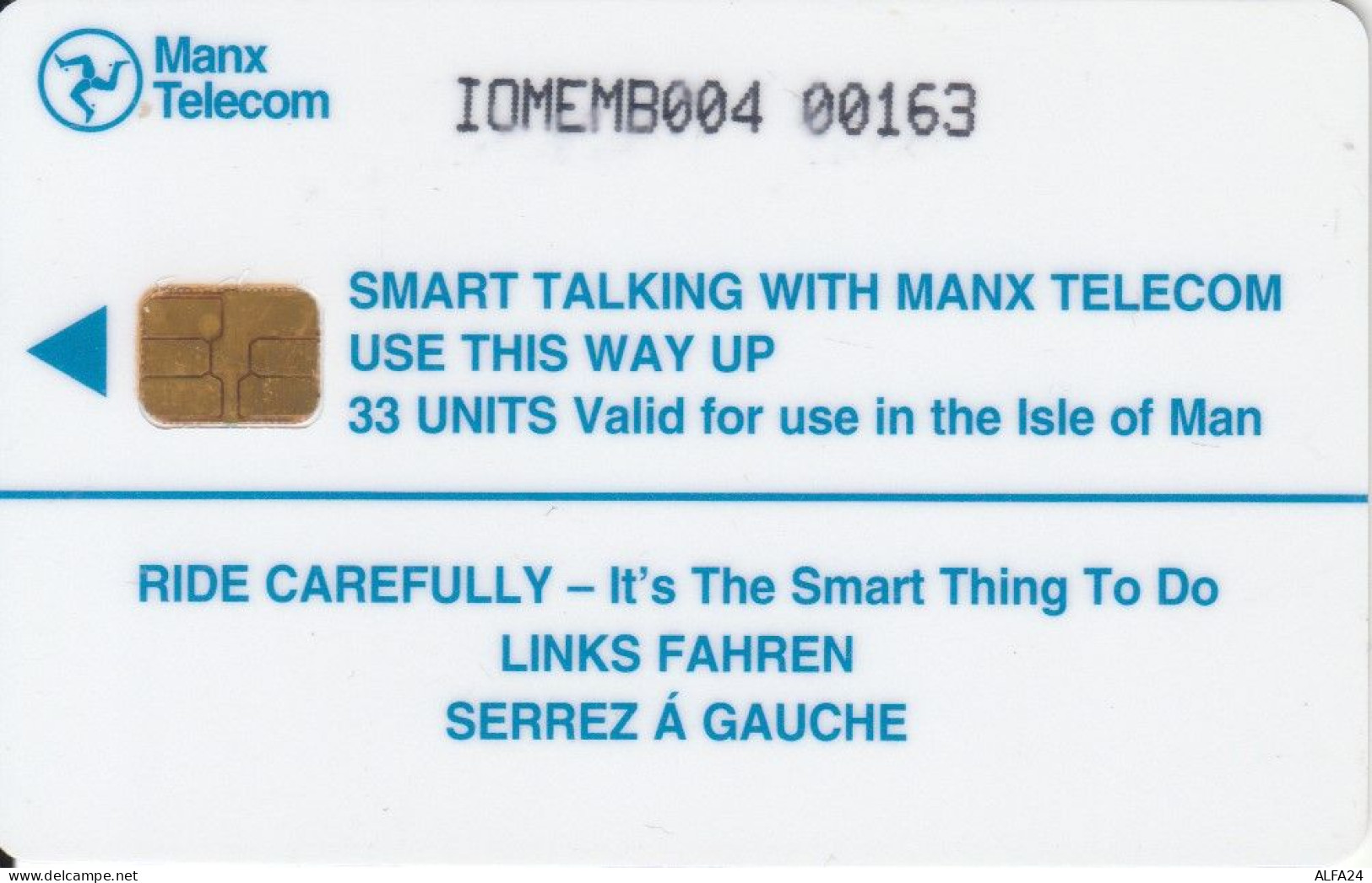 PHONE CARD ISLE OF MAN  (E109.21.7 - Man (Eiland)
