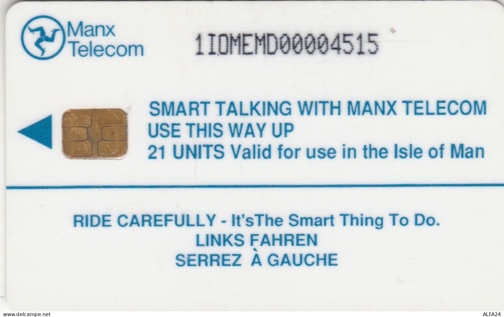 PHONE CARD ISLE OF MAN  (E109.22.2 - Man (Ile De)