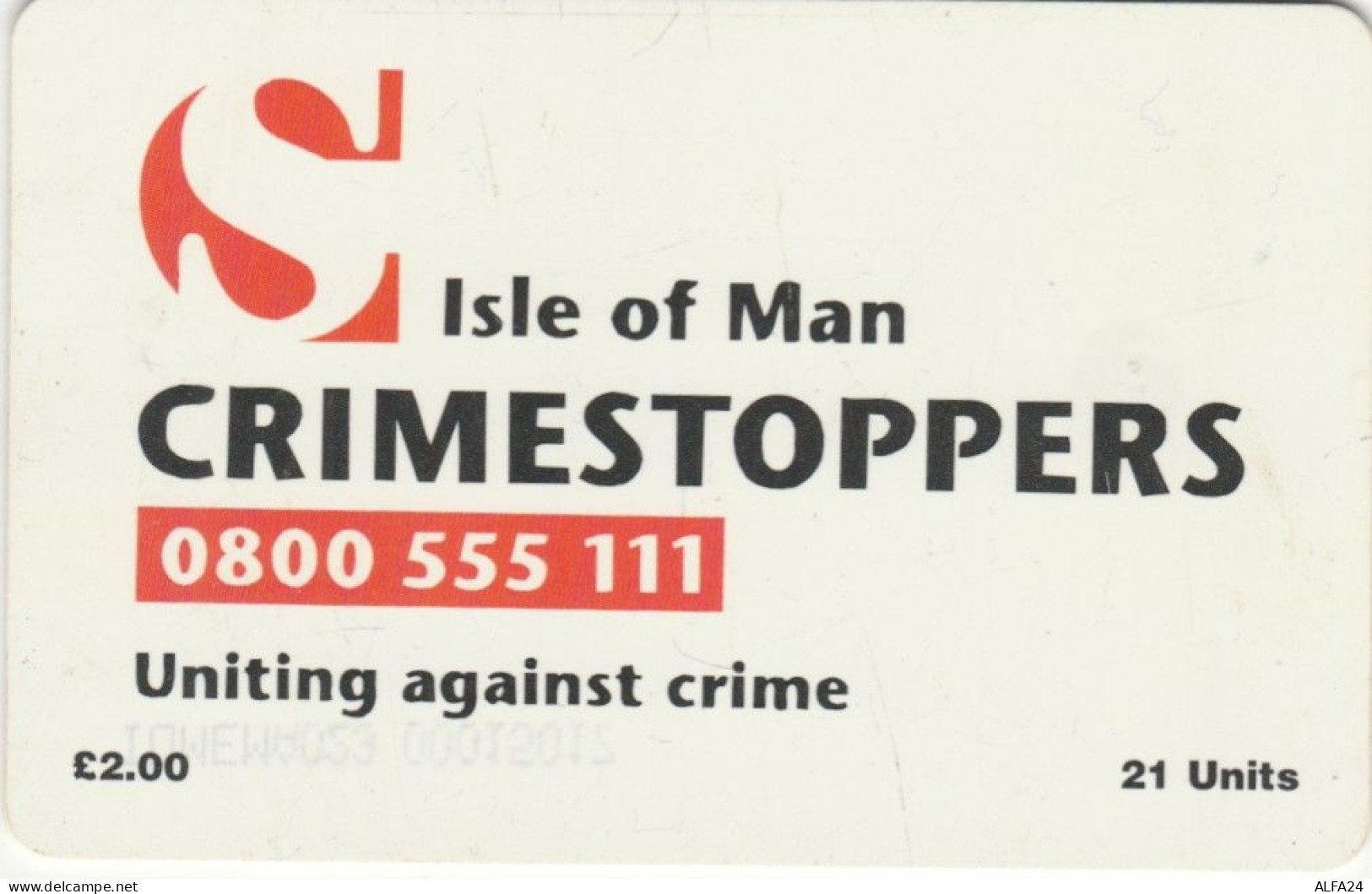 PHONE CARD ISLE OF MAN  (E109.22.4 - Man (Ile De)