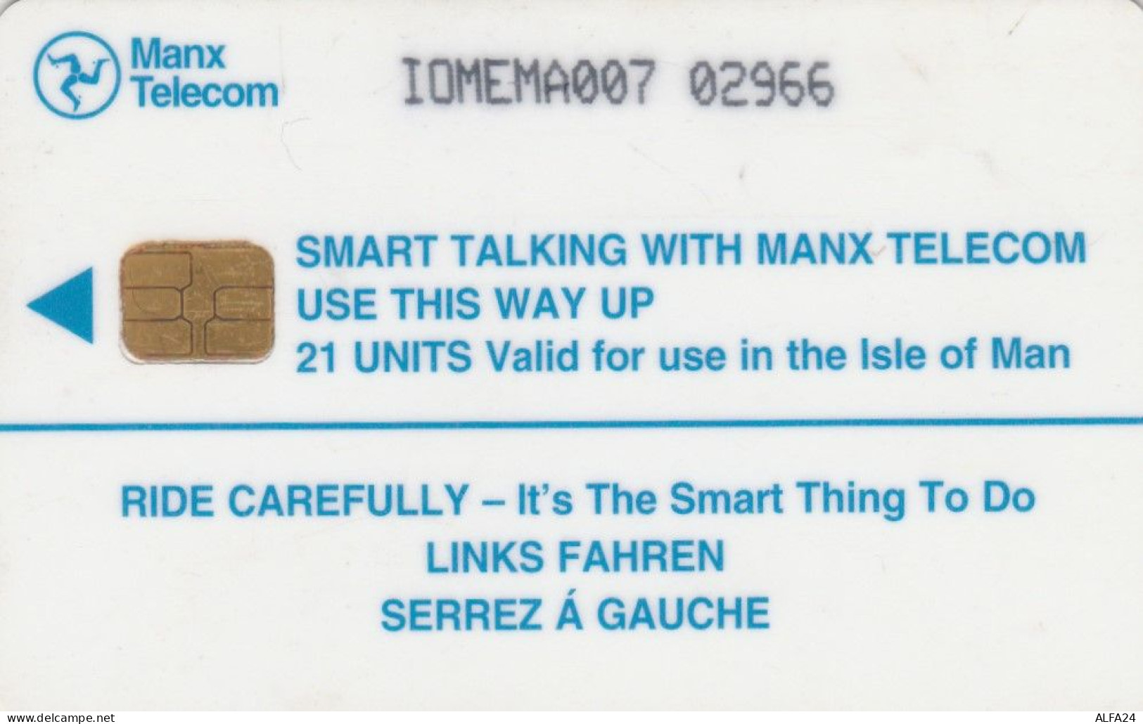 PHONE CARD ISLE OF MAN  (E109.20.8 - Isola Di Man