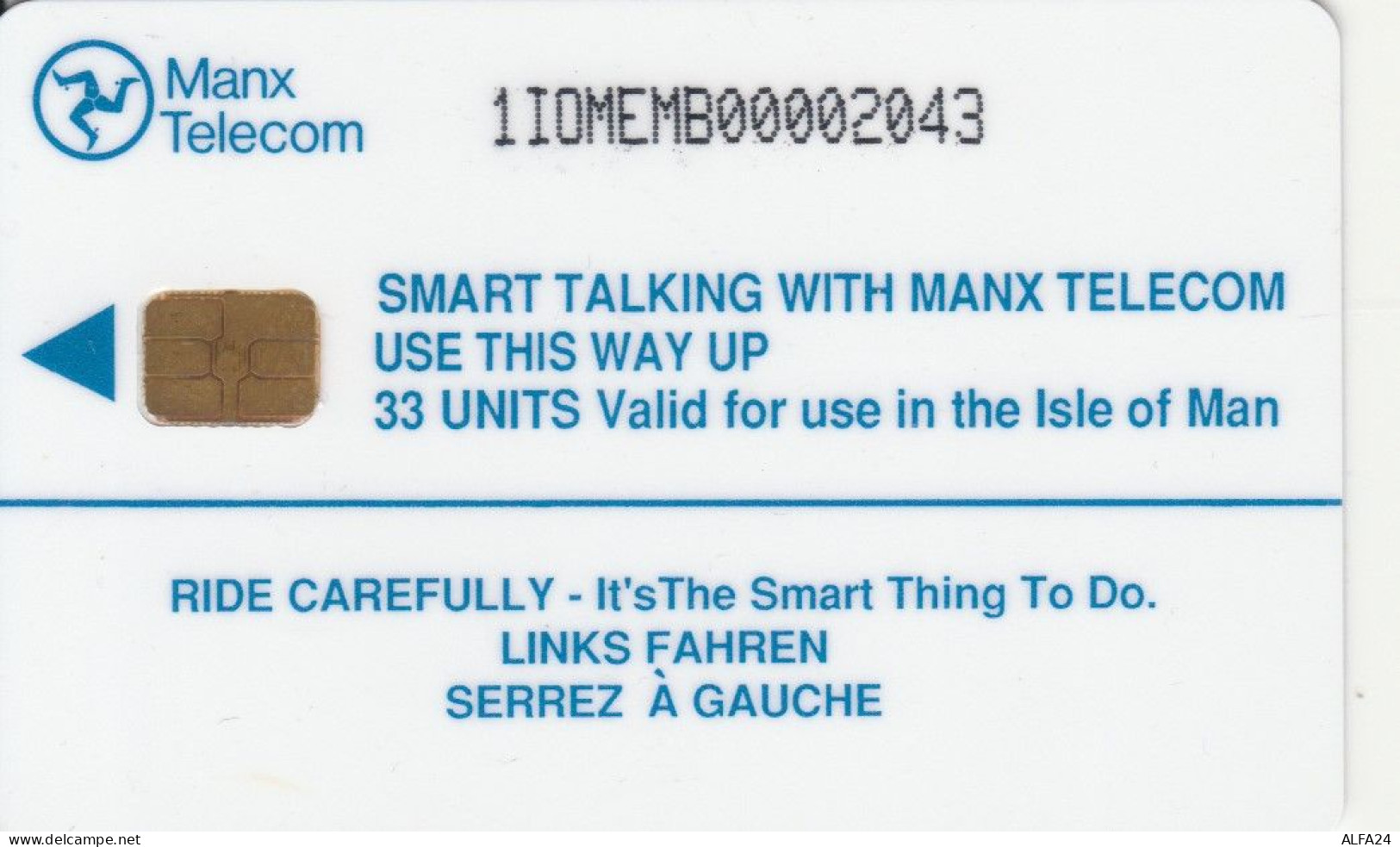 PHONE CARD ISLE OF MAN  (E109.21.5 - Man (Ile De)