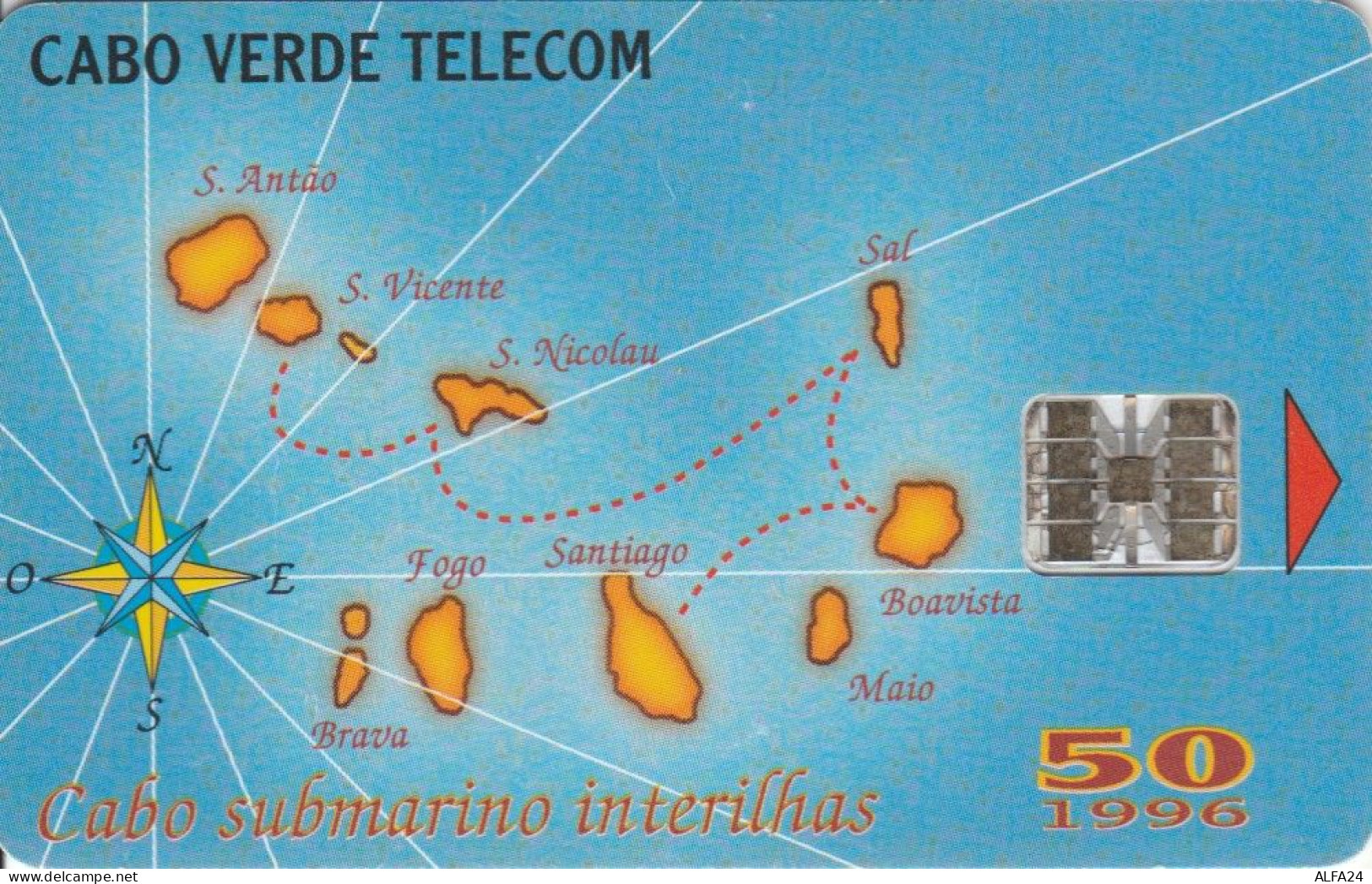 PHONE CARD CABO VERDE  (E109.14.7 - Cabo Verde