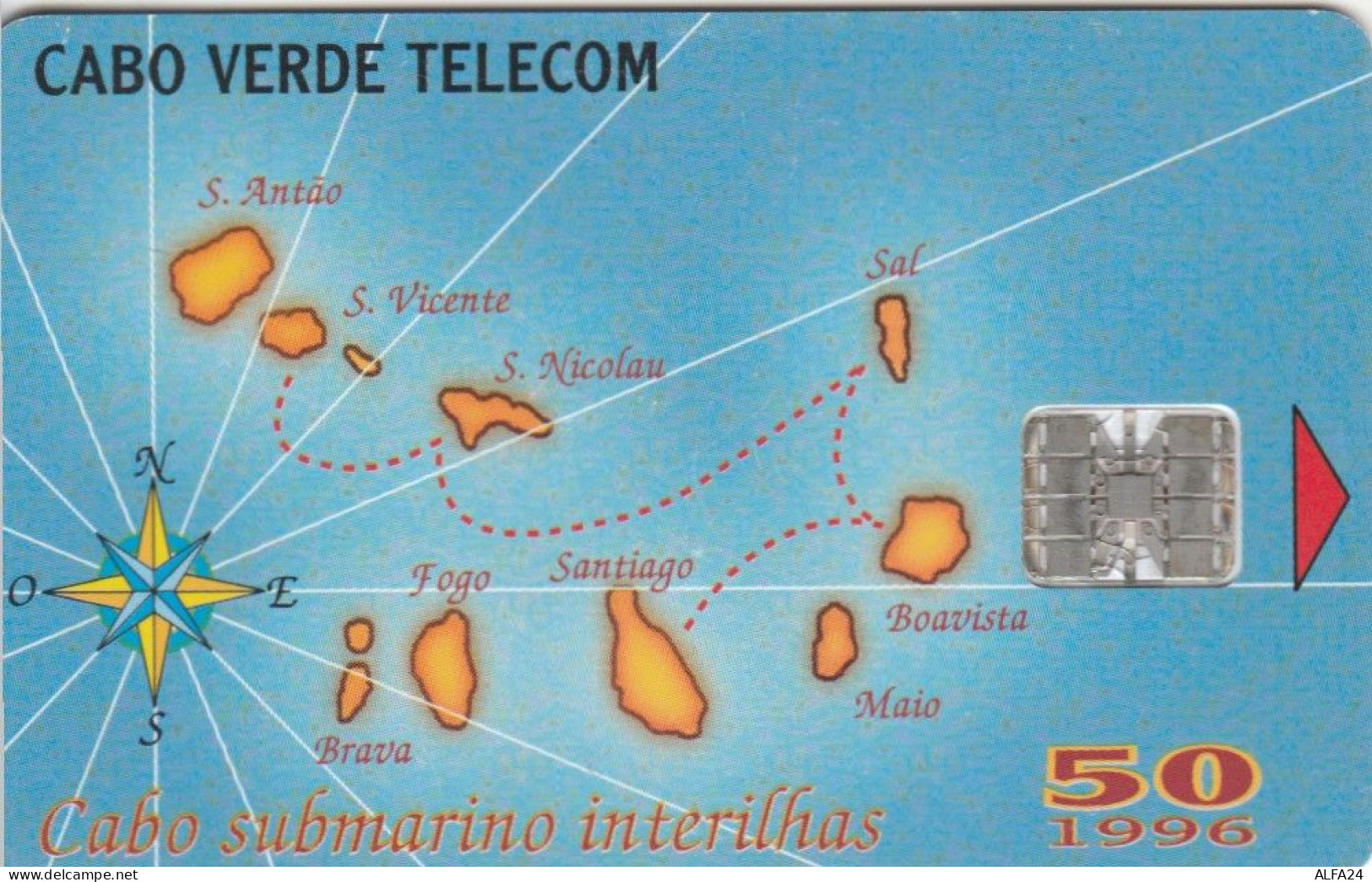 PHONE CARD CABO VERDE  (E109.14.5 - Cabo Verde