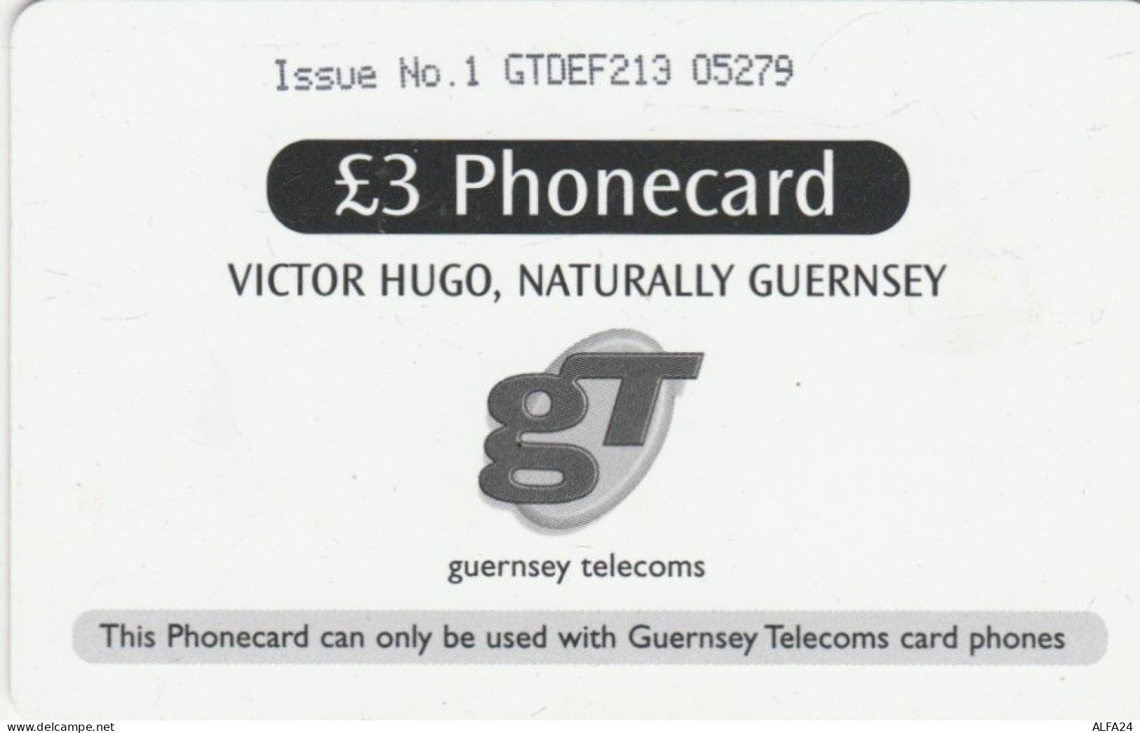 PHONE CARD GUERNSEY  (E109.11.6 - Jersey Et Guernesey
