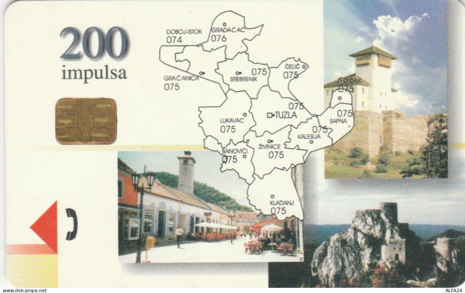 PHONE CARD BOSNIA ERZEGOVINA  (E109.8.8 - Bosnië