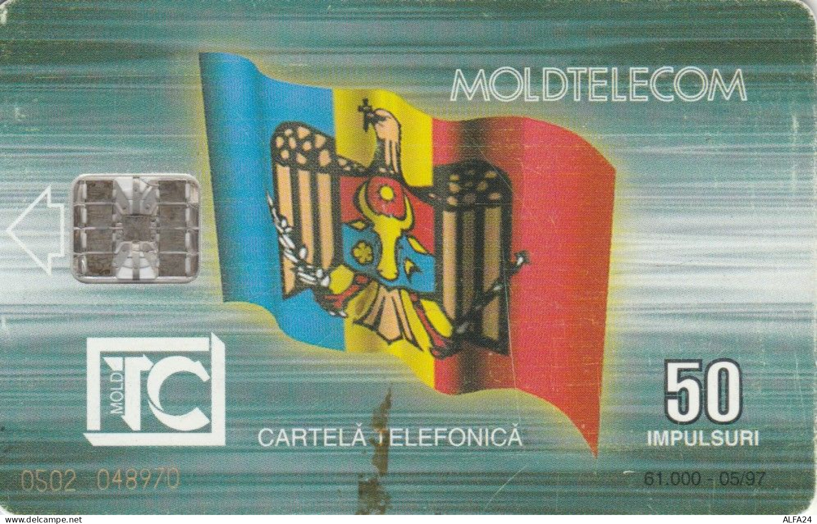 PHONE CARD MOLDAVIA  (E109.9.3 - Moldavië