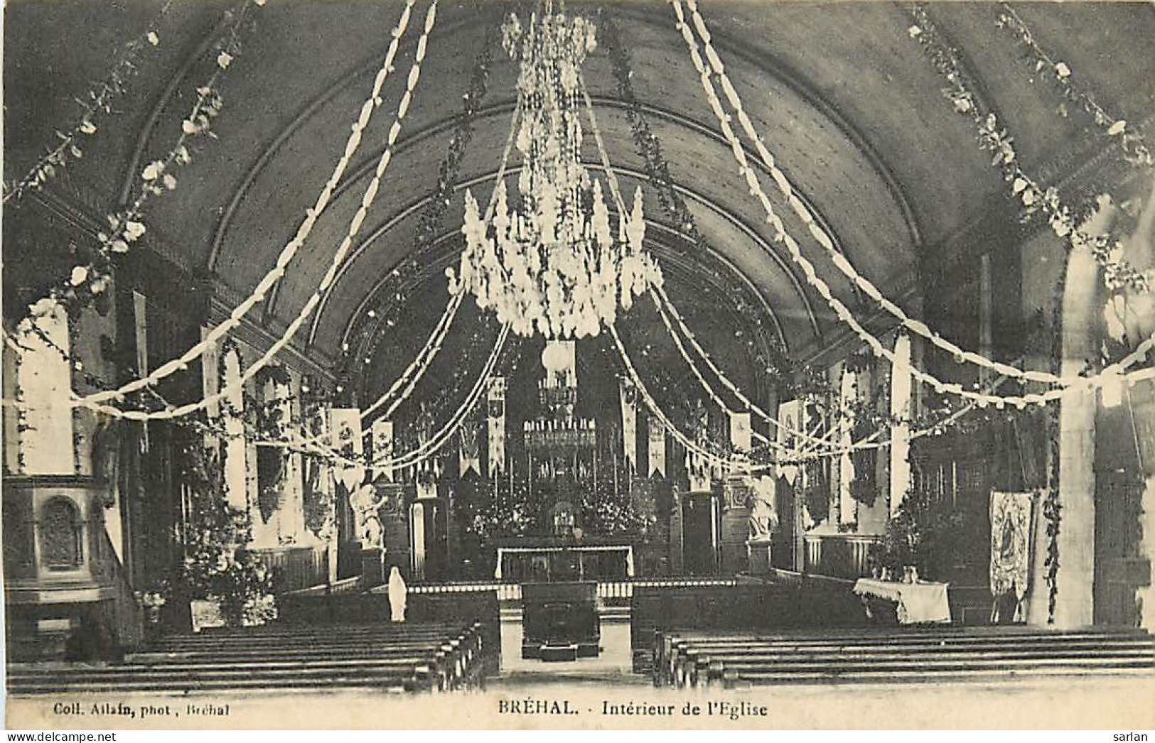 50 , BREHAL , Interieur De L'église  , * 416 96 - Brehal