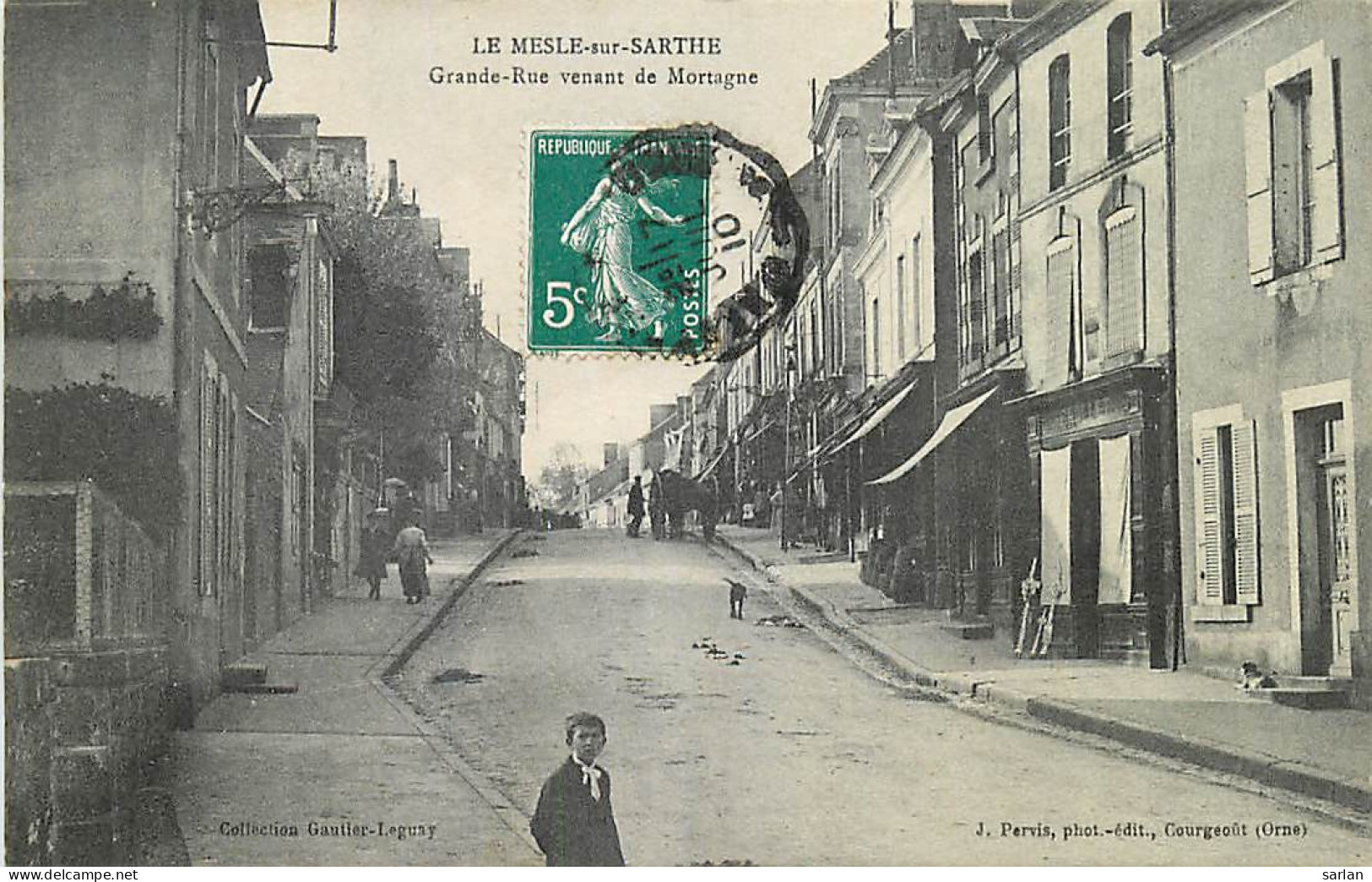 61 , LE MESLE SUR SARTHE , Grande Rue Venant De Mortagne , * 422 17 - Le Mêle-sur-Sarthe
