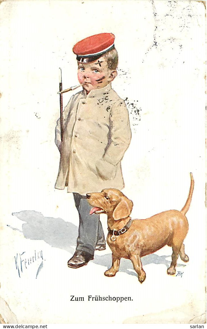 Illustration De  Karl Feiertag  ( Chien Teckel ) , * 424 17 - Feiertag, Karl