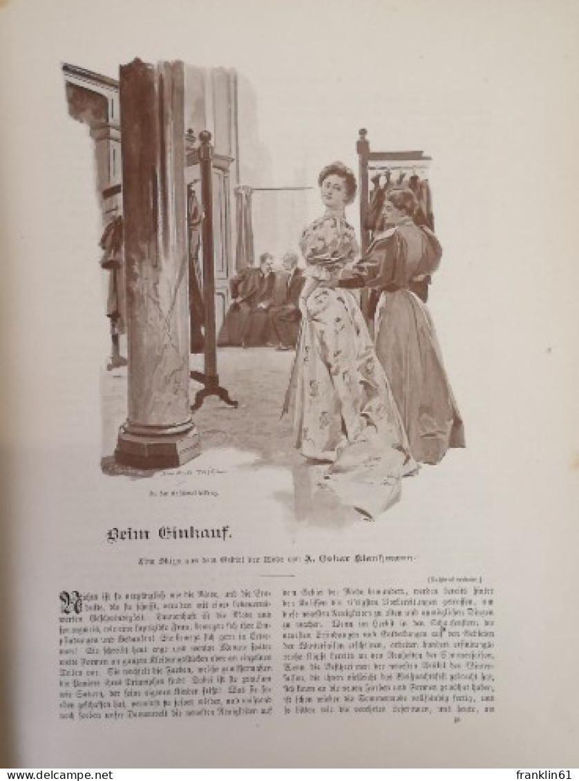 Vom Fels Zum Meer. XIV. Jahrgang. Zweiter Band (April Bis Septemger 1895). - Autres & Non Classés