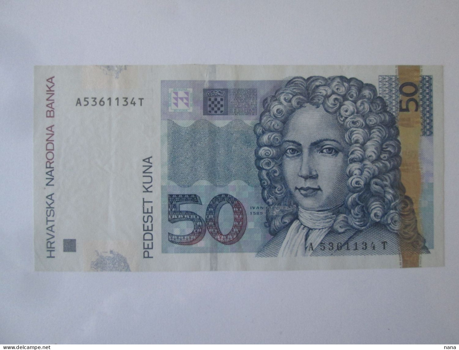 Croatia 50 Kuna 2012 Banknote - Croatie