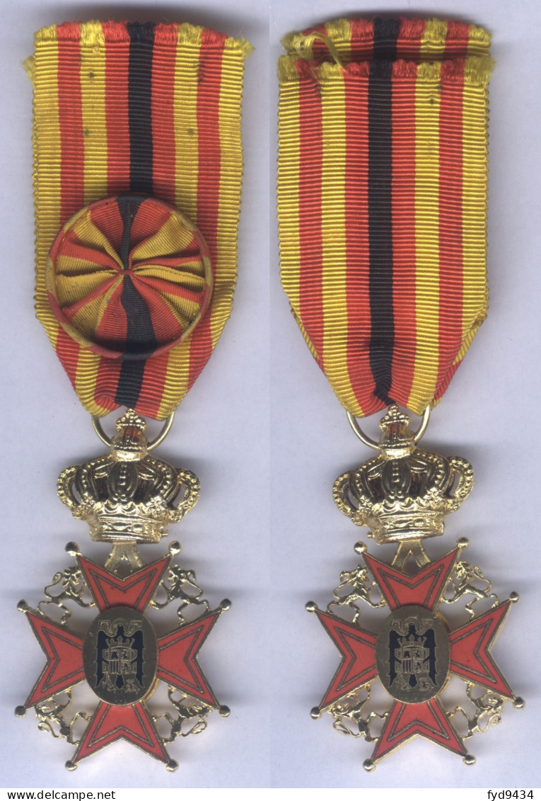 Médaille D'Officier De L'Ordre De L'Association Belgo Hispanique  - Spain