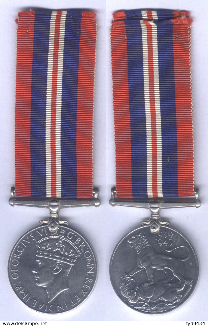 Médaille De La Guerre 1939 - 1945  - Groot-Brittannië