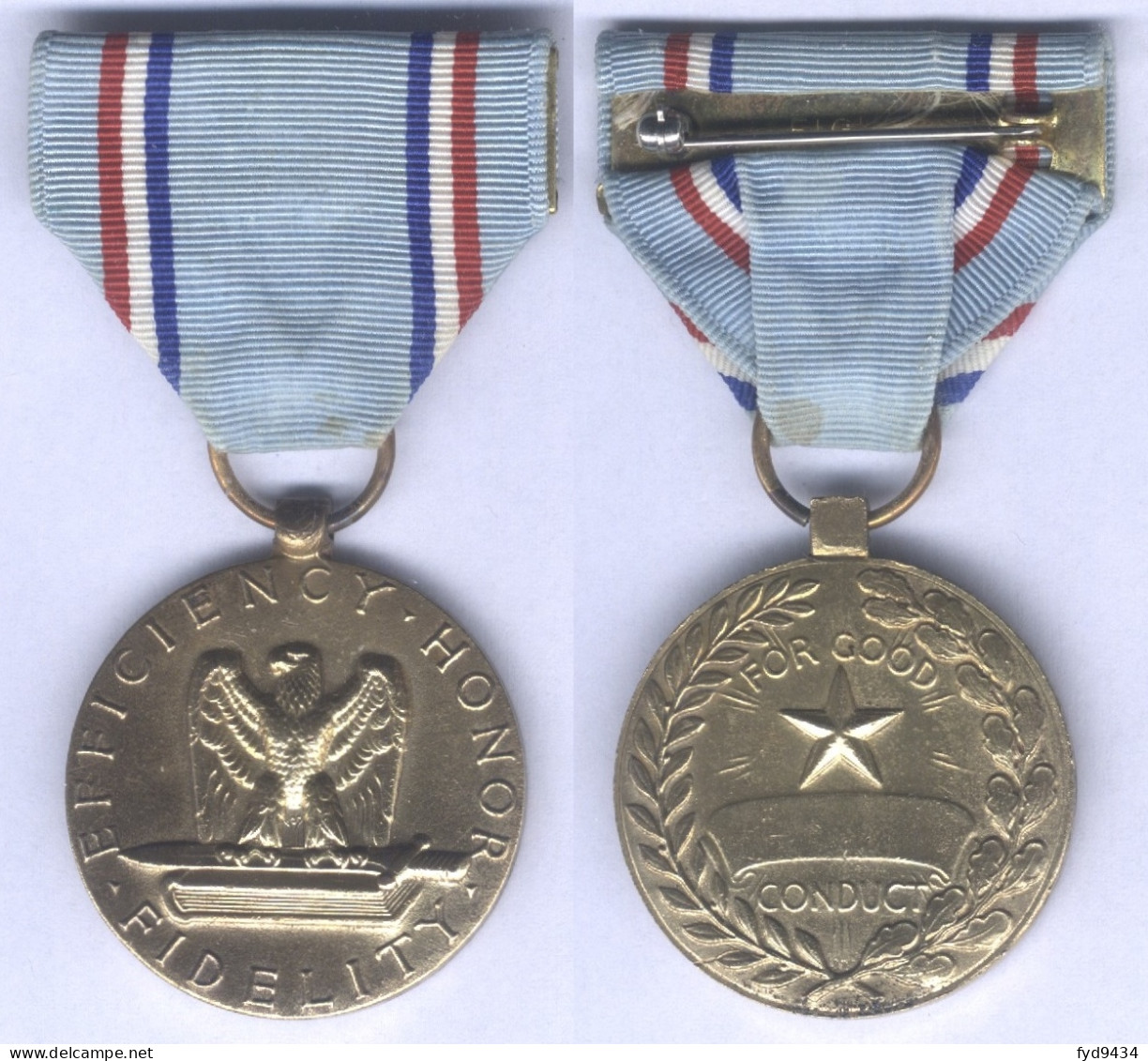 Médaille Pour Bonne Conduite De L'US Air Force - Good Conduct Medal - Estados Unidos