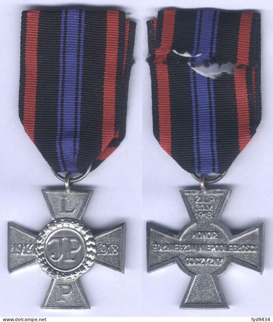 Pologne - Médaille Commémorative De La Légion Polonaise De Pilsudski - Guerre Russo Polonaise - - Autres & Non Classés