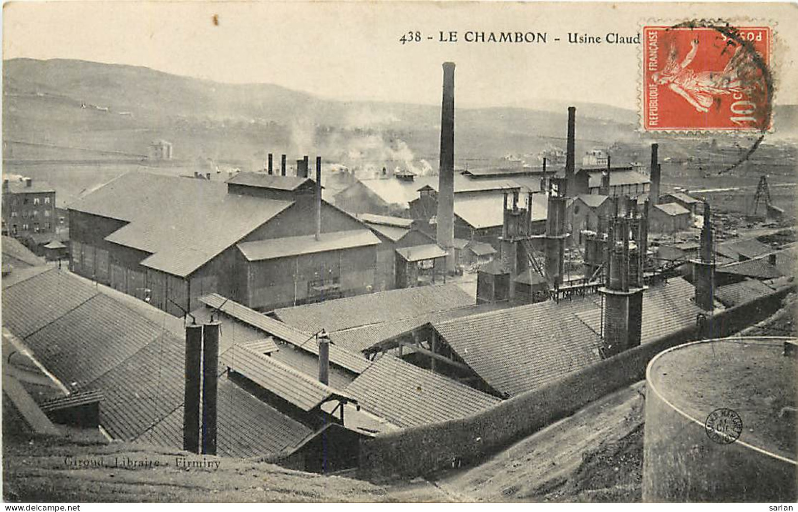 42 , Le Chambon , Usine Claudinon , * 426 78 - Le Chambon Feugerolles