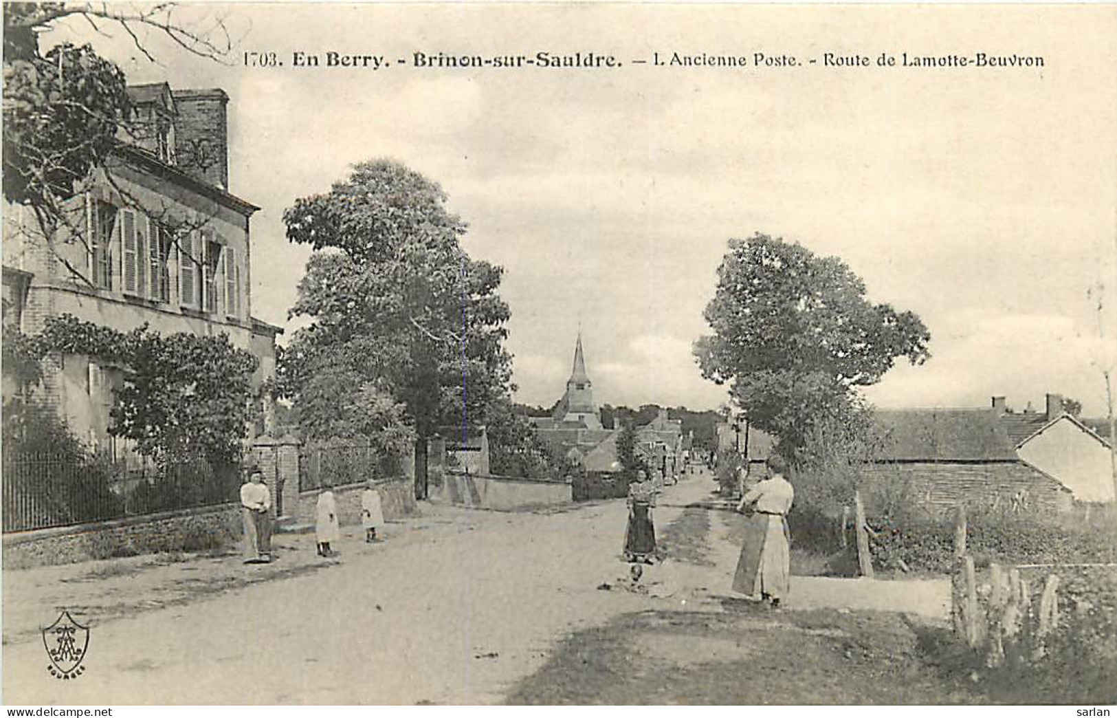 18 , BRINON-SUR-SAULDRE , Ancienne Poste , * 443 24 - Brinon-sur-Sauldre