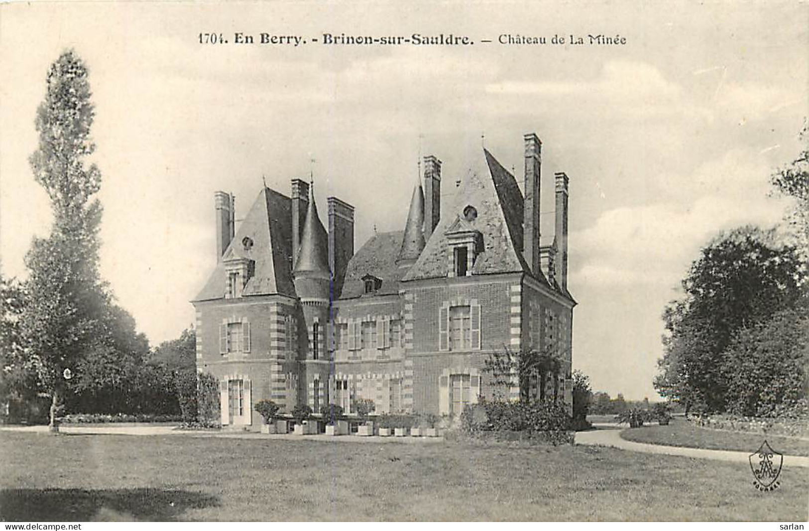 18 , EN BERRY , BRINON-SUR-SAULDRE , Le Chateau De La Minée , * 443 27 - Brinon-sur-Sauldre