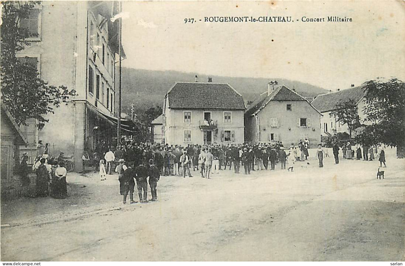 90 , ROUGEMONT LE CHATEAU , Concert Militaire , * 443 49 - Rougemont-le-Château