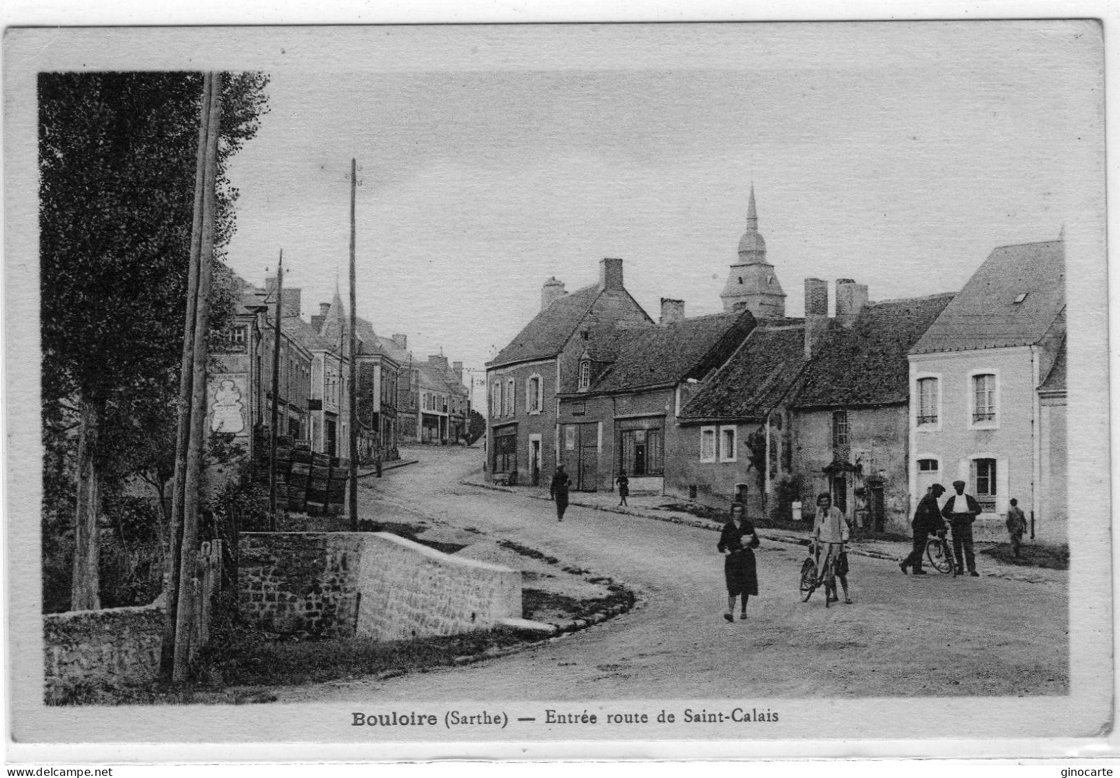 Bouloire Entrée Route De St Calais - Bouloire