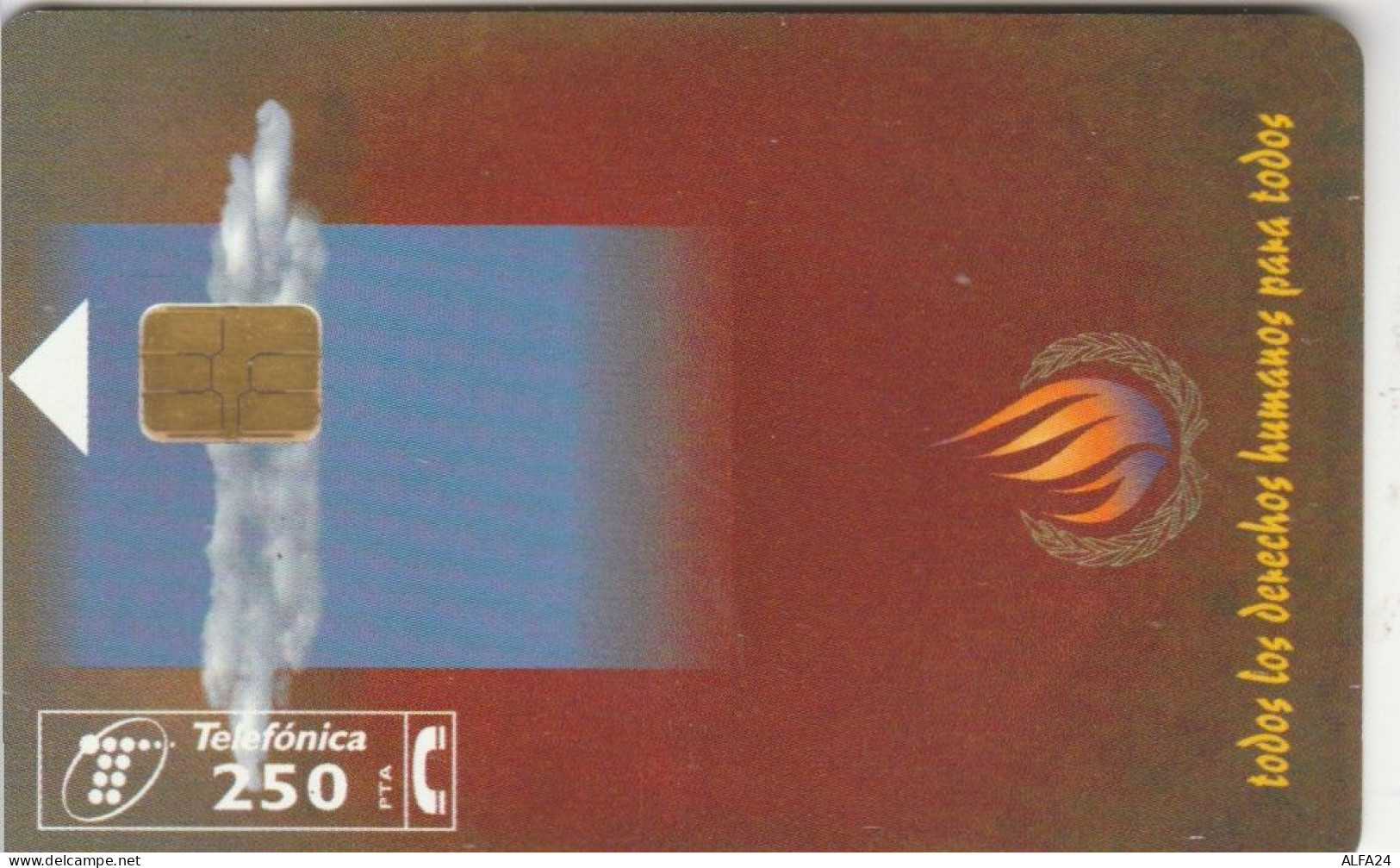 PHONE CARD SPAGNA PRIVATE TIR 11000  (E110.18.1 - Private Issues