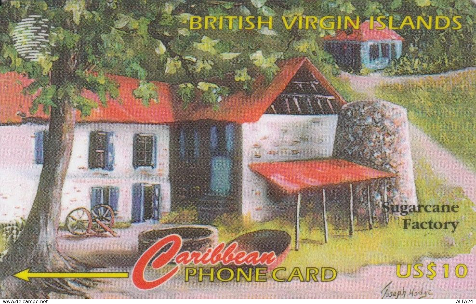 PHONE CARD BRITSH VIRGIN ISLAND  (E110.6.7 - Islas Virgenes