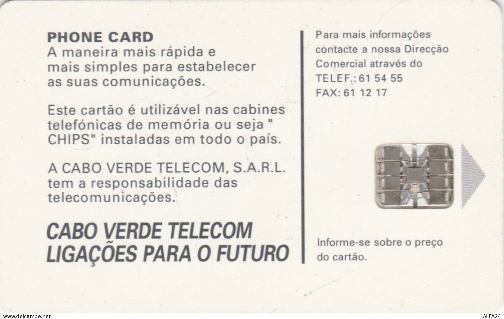 PHONE CARD CABO VERDE  (E110.5.6 - Cape Verde