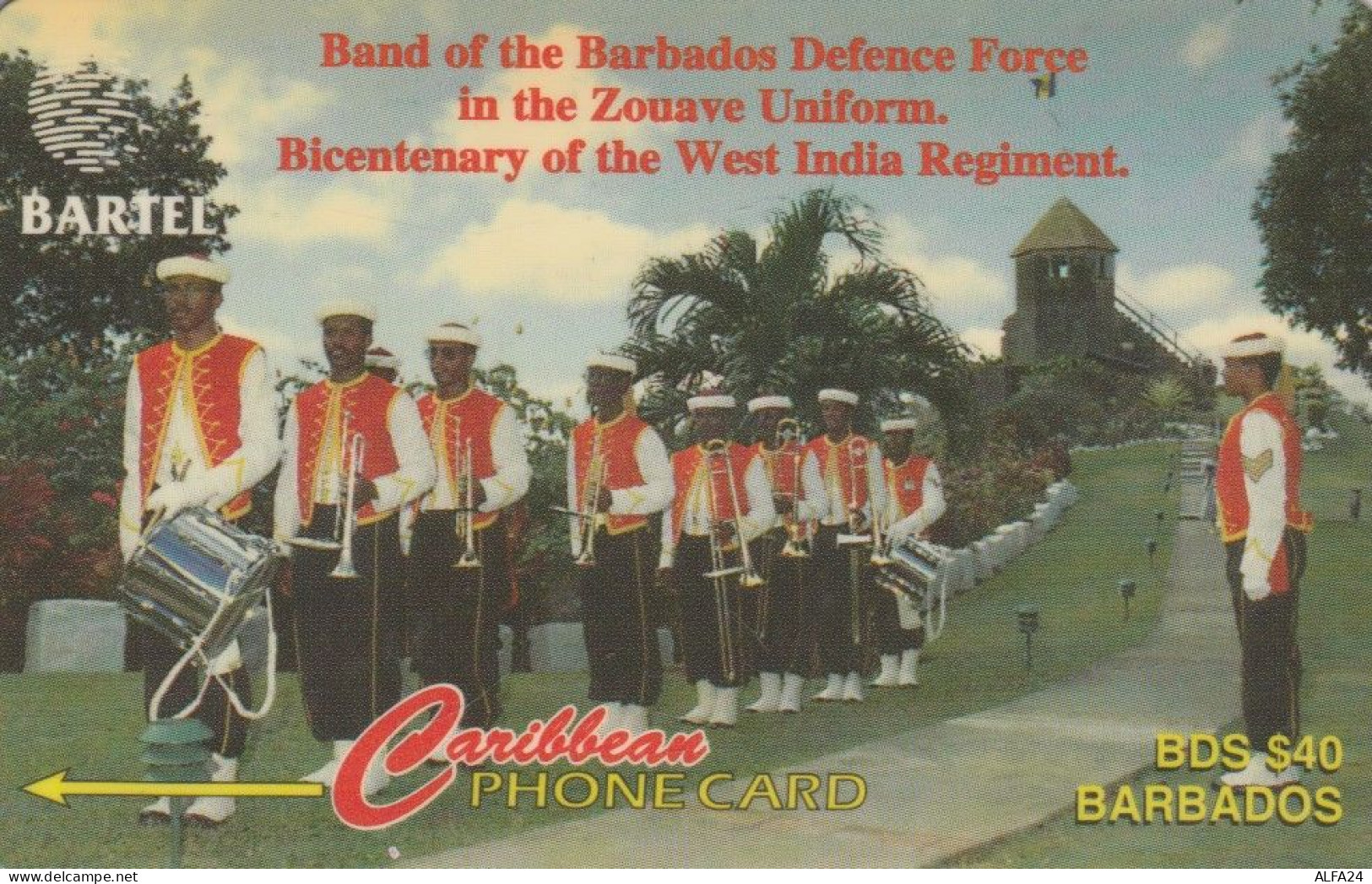 PHONE CARD BARBADOS  (E110.5.3 - Barbados