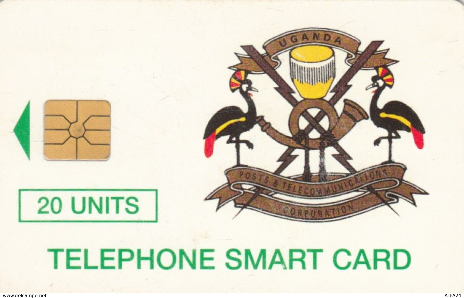 PHONE CARD UGANDA  (E110.3.6 - Uganda