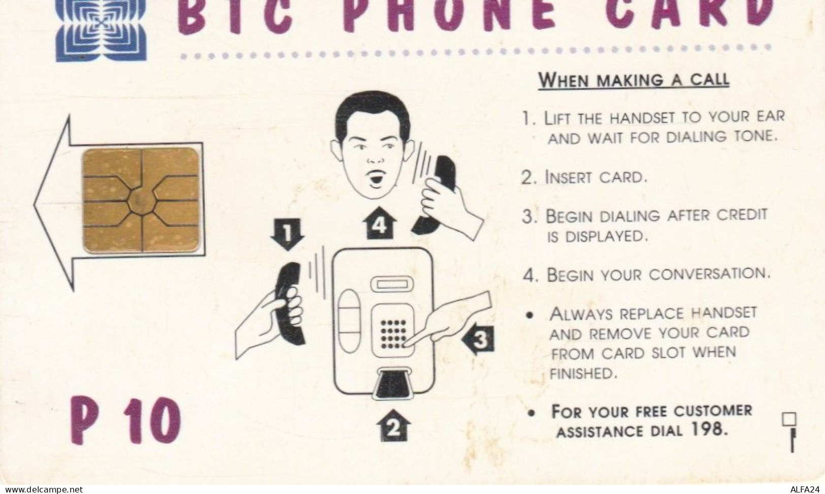 PHONE CARD BOTSWANA  (E110.4.1 - Botsuana