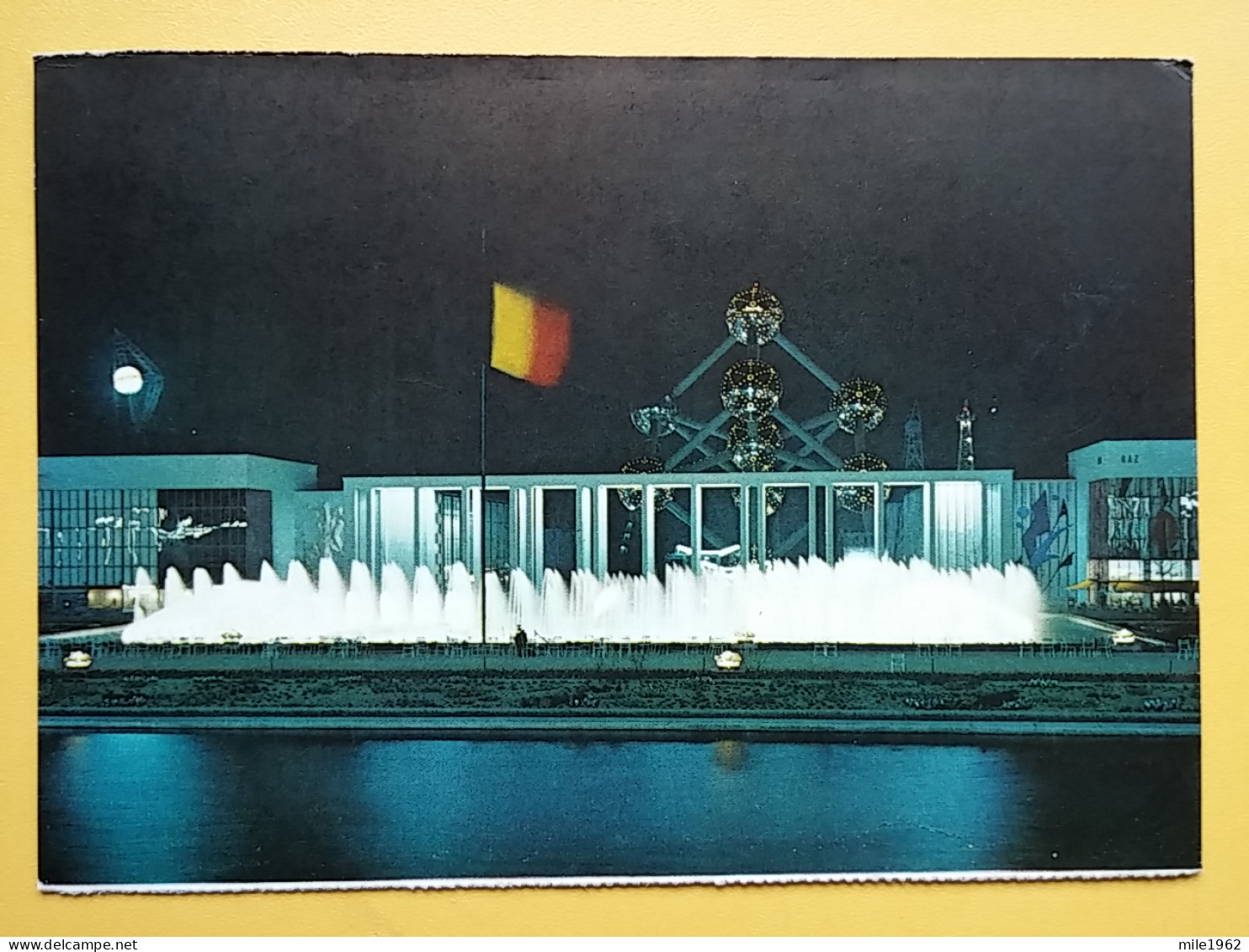 KOV 15-7 - BRUXELLES, Brussel, Belgium, Exposition Universelle Et Internationale 1958,  - Bruselas La Noche