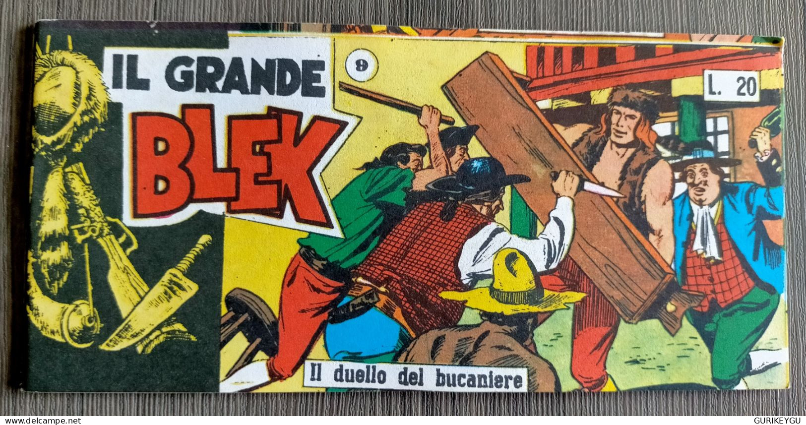 IL GRANDE BLEK N° 9 De  18/09/1955  FRECCIA Le Grand Blek En état NEUF - Blek