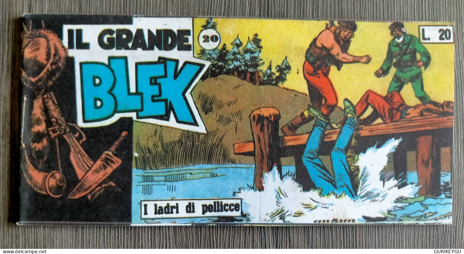 IL GRANDE BLEK N°20 De  29/04/1956  FRECCIA Le Grand Blek En état NEUF - Blek