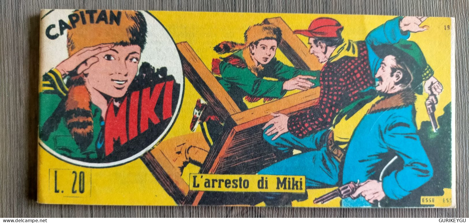 CAPITAN MIKI  Capitaine Miki Le Ranger N° 19 EO Du  18/01/1953  édition Originale En état NEUF - Blek