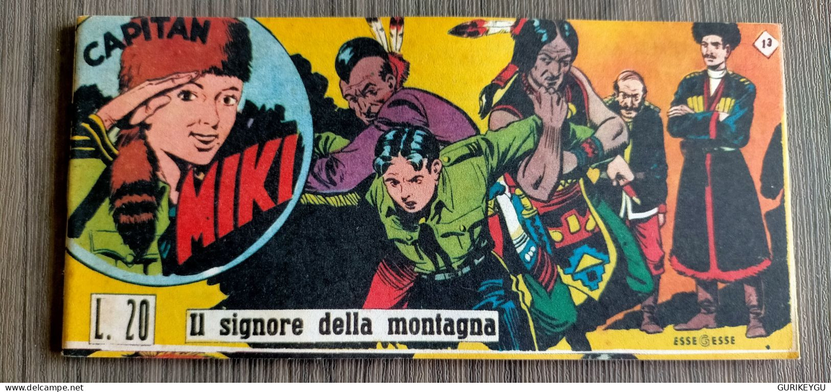 CAPITAN MIKI  Capitaine Miki Le Ranger N° 13 EO Du  07/12/1952  édition Originale En état NEUF - Blek