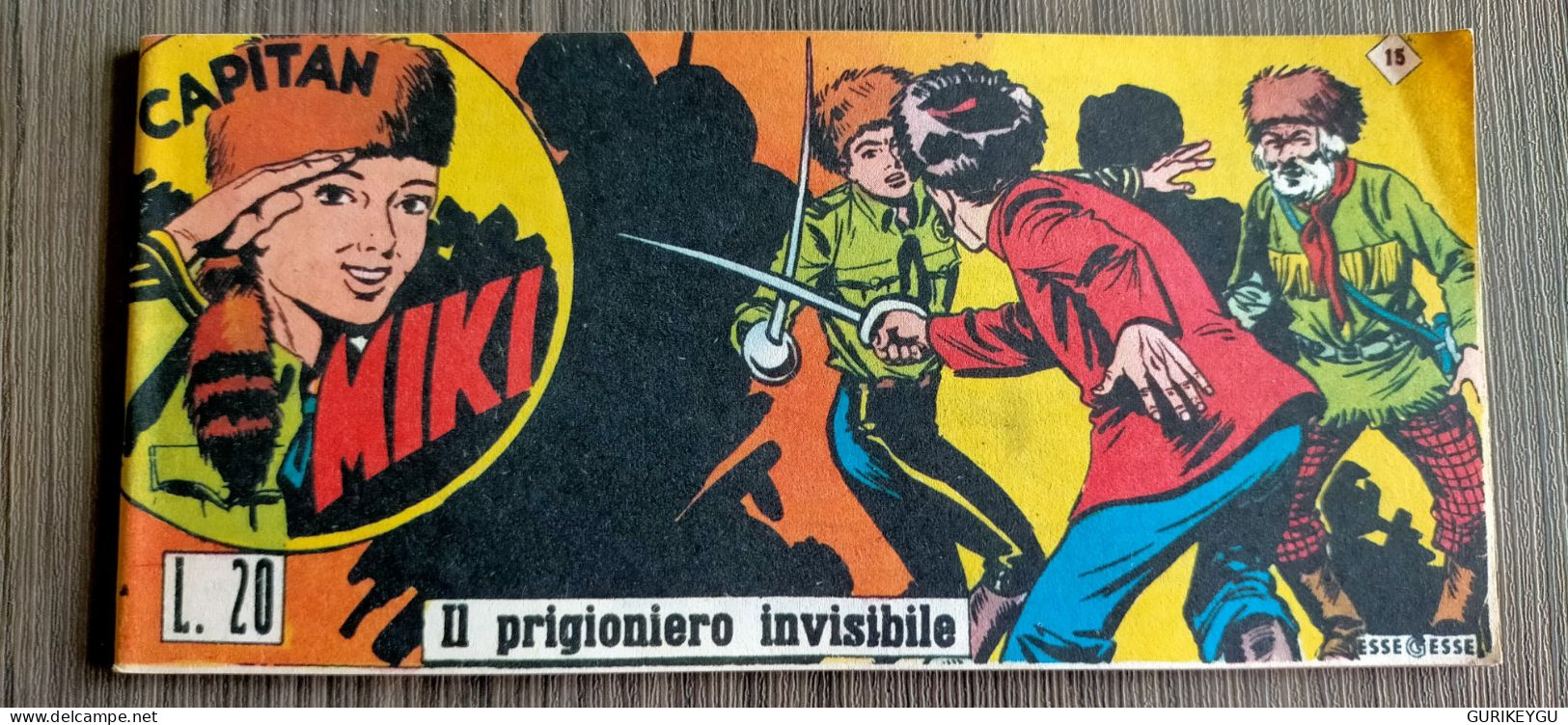 CAPITAN MIKI  Capitaine Miki Le Ranger N° 15 EO Du  21/12/1952  édition Originale En état NEUF - Blek