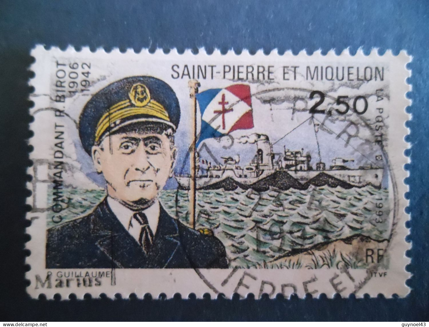 SPM 1992 Y/T 573 " F.N.F.L " Neuf** Cote 1,00 - Used Stamps